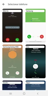 Chamada falsa android App screenshot 3
